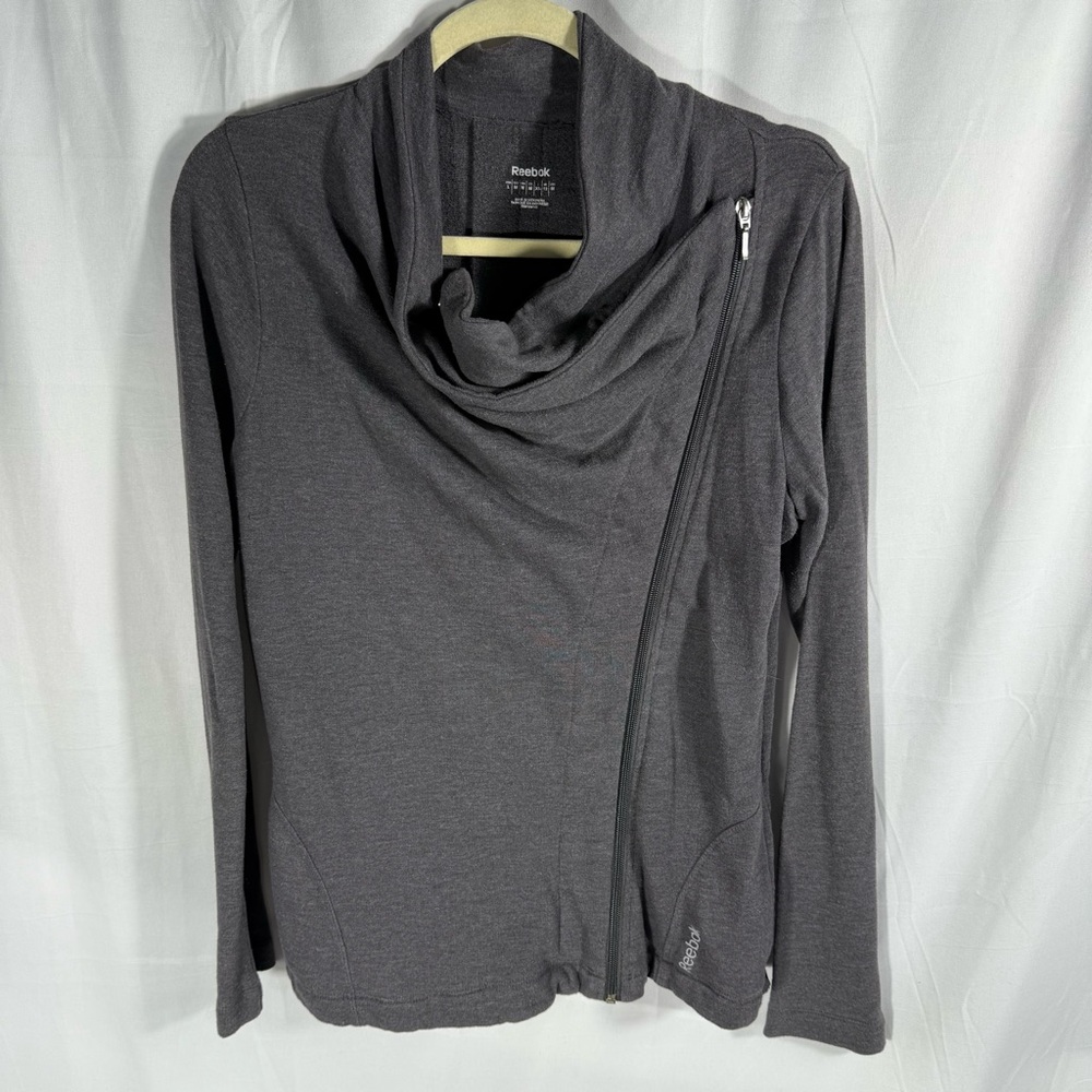 Reebok Charcoal Cowl Neck Jacket ~C1